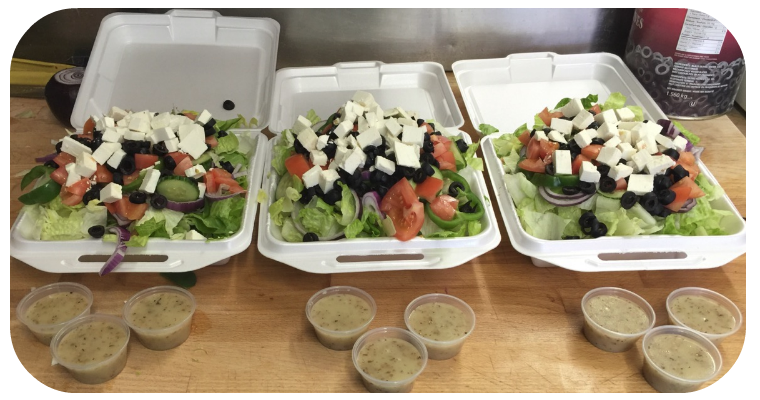 Parti Pizza Greek Salad